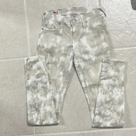 TRUE RELIGION LADIES SKINNY JEANS, SIZE 25” - Picture 2 of 7